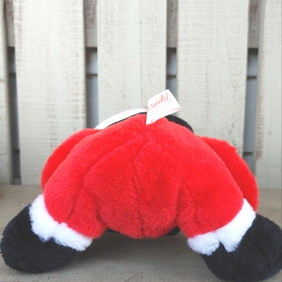 RARE Fun House White Mouse Christmas Plush Hanger Ornament 11" Cheeky Vintage - Picture 5 of 12